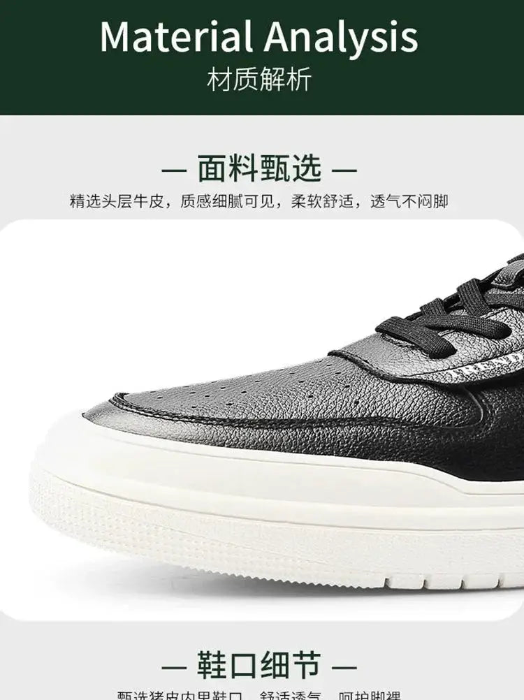 Gog Fall Winter Men Elevator Shoes For Casual Style