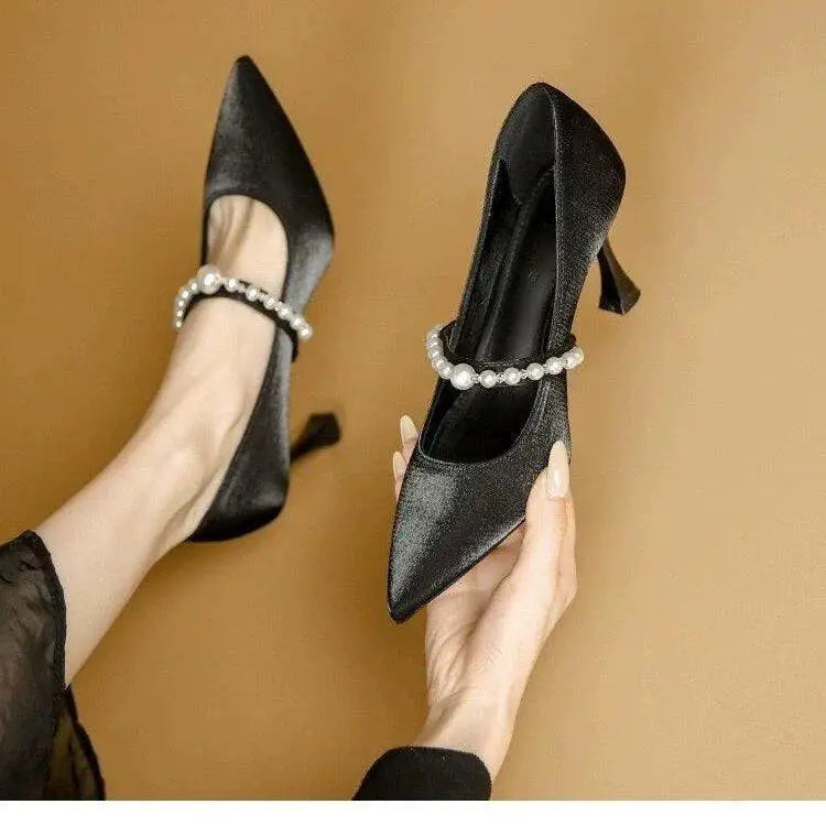 Autumn High Heels Roman Style Elegant Comfort All Day
