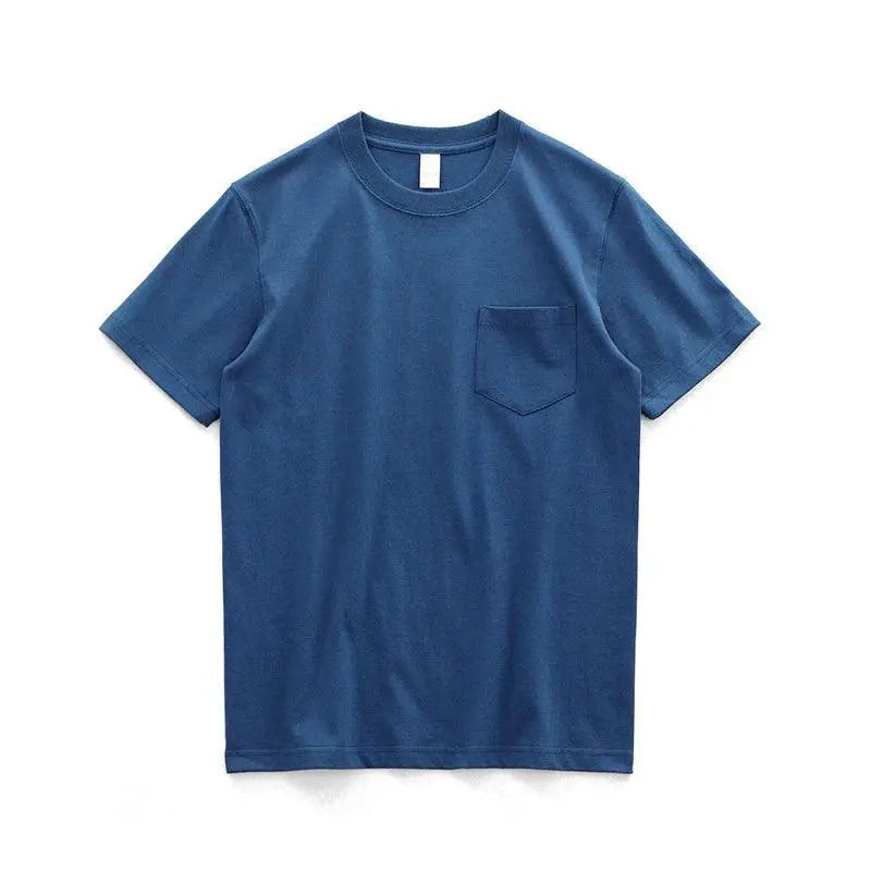 Workwear White Pocket Tee Durable Cotton — product view 15
