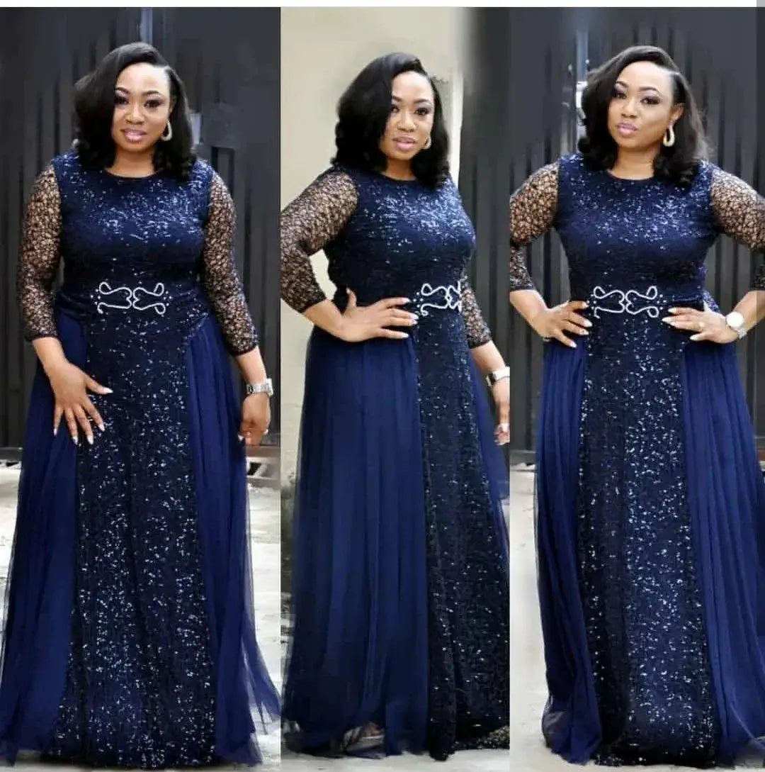Elegant Plus Size Evening Gown With Flattering Fit