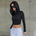 Slim-Fit Solid Color Top T-shirt: Modern Streetwear Must-Have