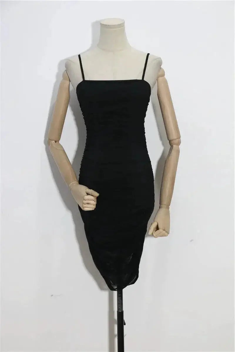 Embrace Your Curves Sexy Sleeveless Sheath Dress Daily