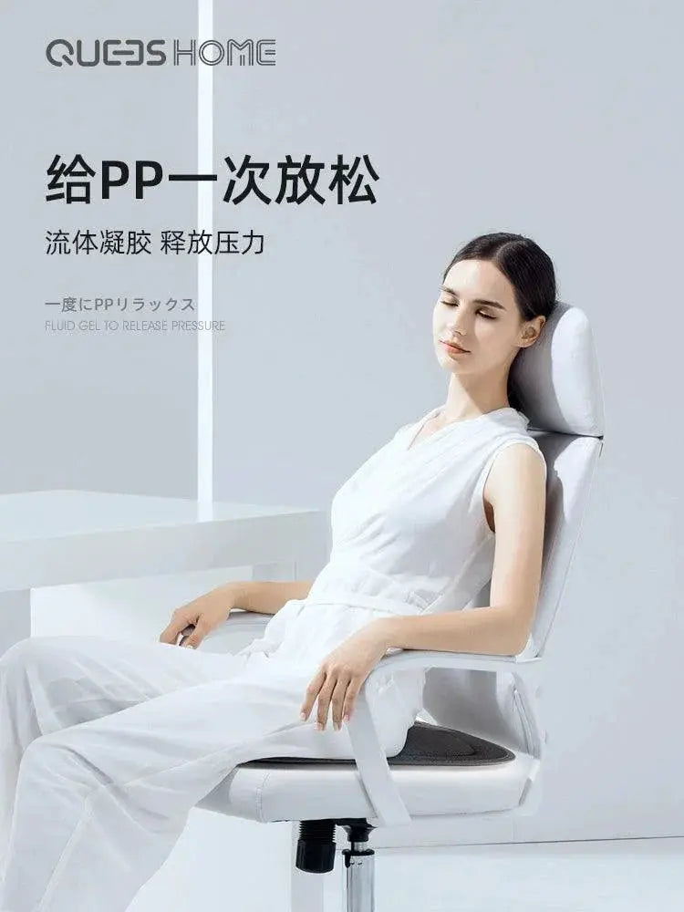 Qiao's Gel Seat Cushion for Office Long Sitting Comfort