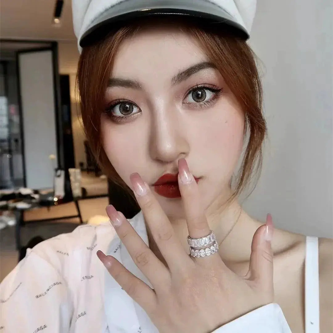 Crystal Zircon Hair Accessory Elegant European Beauty