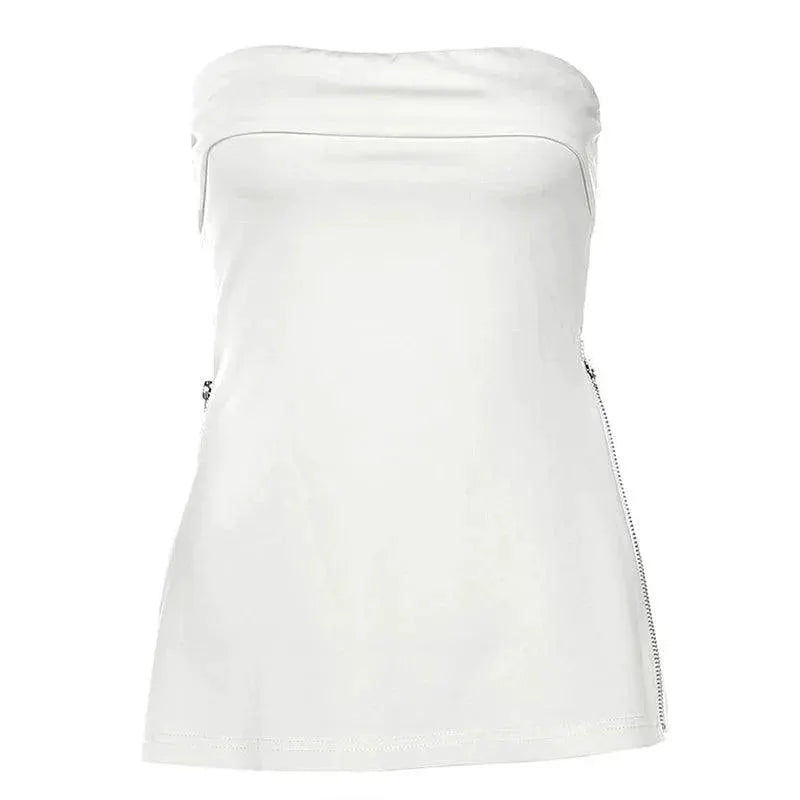 Spicy Sweet Off Shoulder Tube Top For Summer Elegance