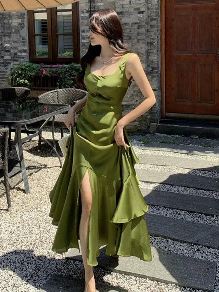 Mermaid Party Dress Elegant Slim Fit Statement Piece