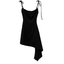 Alluring Backless Slip Dress Stylish Party Fashion Statement