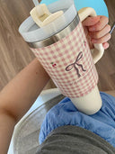 304 Stainless Steel Insulated Ice Cup With Straw Handle