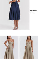 House of Atmosphere Slim Dress Sling for All Seasons Elegance