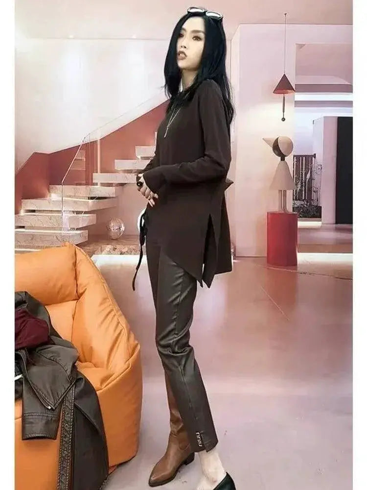 Spring Style Plus Size Asymmetric Tshirt for Fashion Comfort