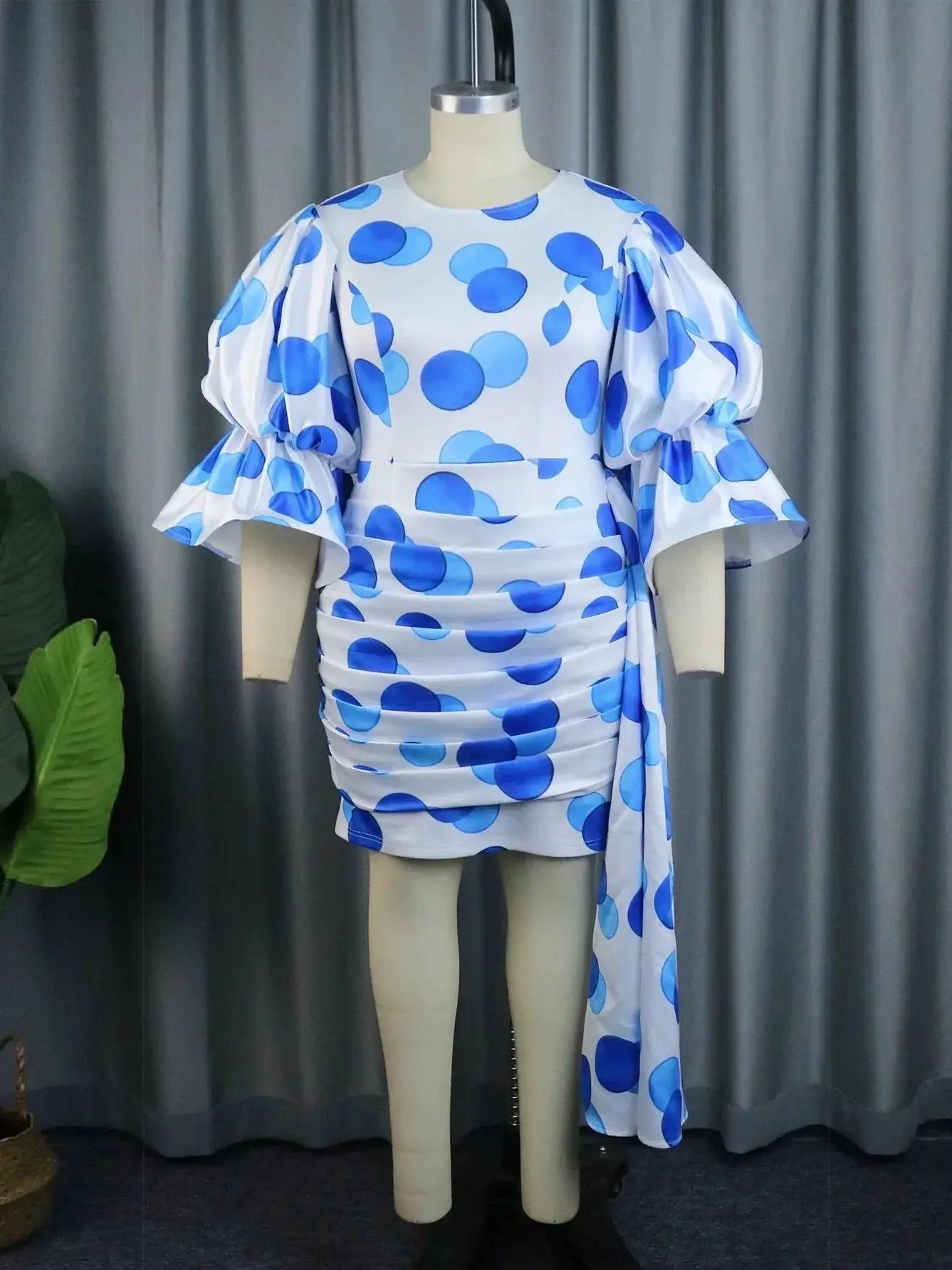 Polka Dot Plus Size Jumpsuit Summer Fashion Trend Style