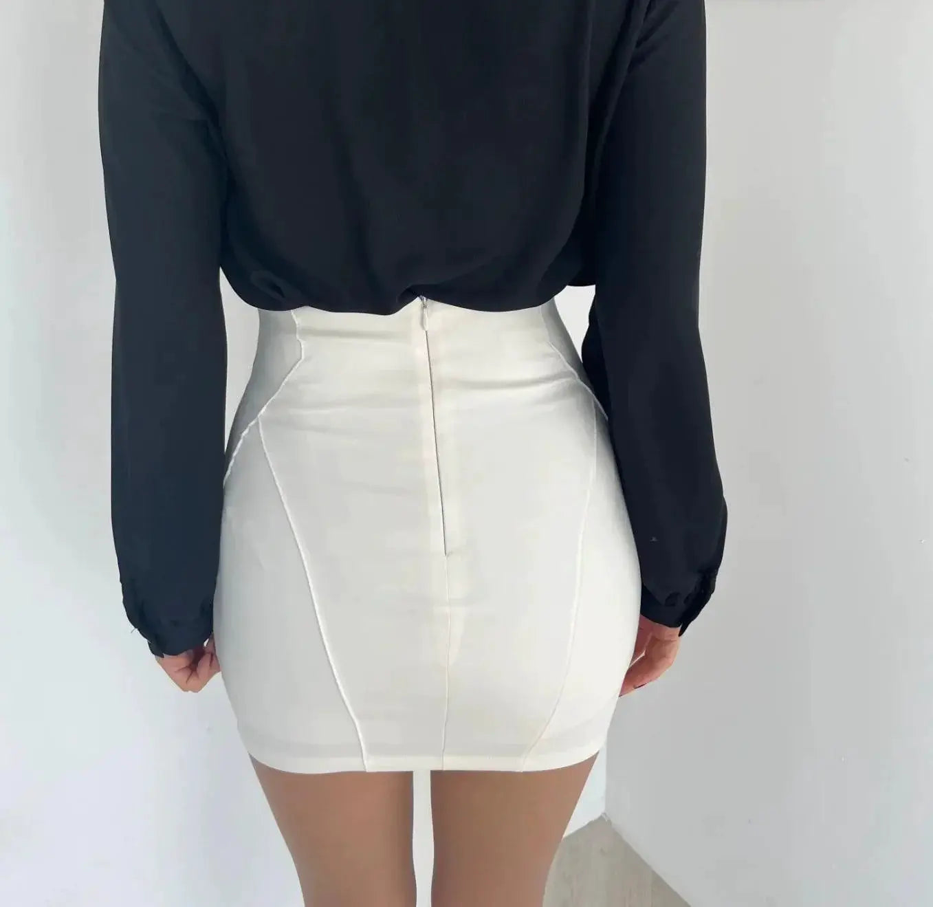 High Waist Slim Skirt For Elegant Chic Style Wardrobe