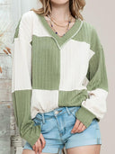 Fall 2024 New Arrival Pullover V-neck Women's Sweater