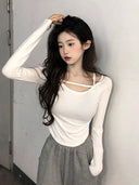 Internet Celebrity Slim-Fit Tops for Stylish Outfits