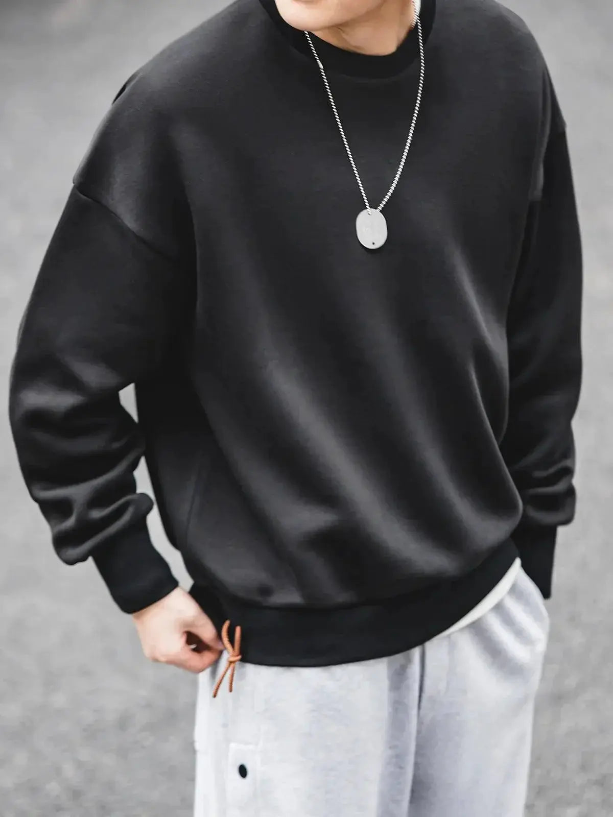 Madden Gray Memory Cotton Parka Cozy Autumn Pullover