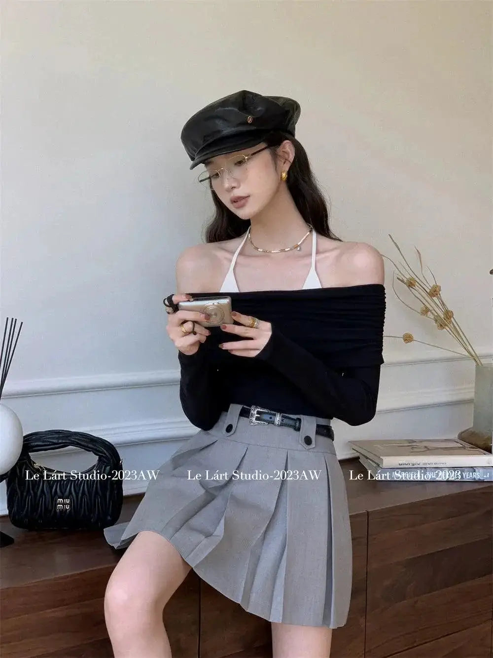 Elegant Off The Shoulder Top Autumn Fashion Essential