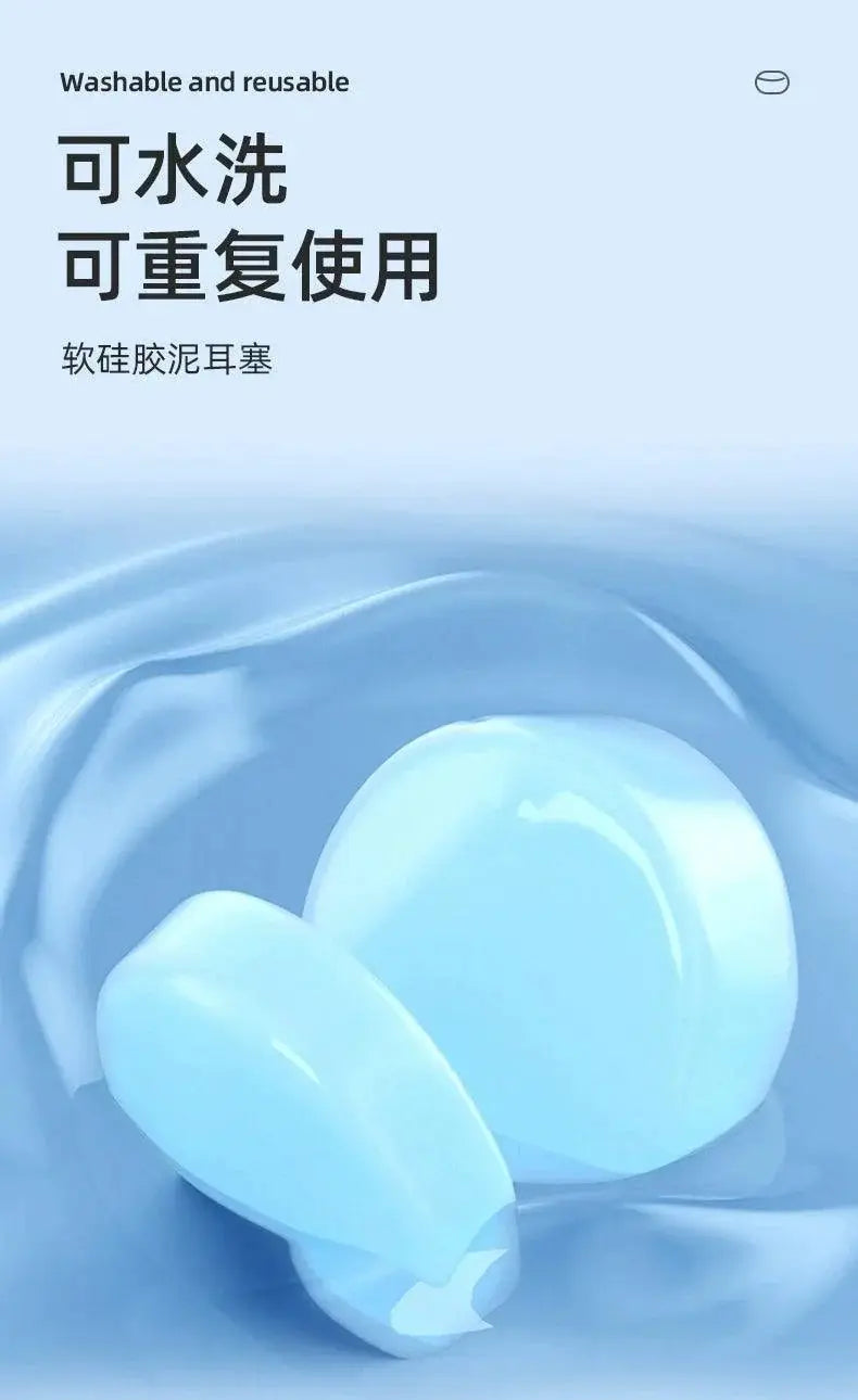 Silicone Earplugs For Sleep And Noise Reduction Swimming