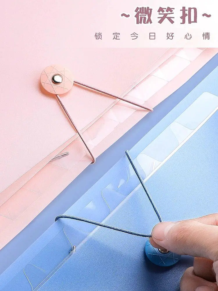 A4 Paper Storage Bag Large Capacity Multi Layer Folder
