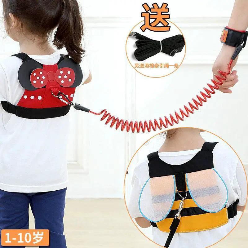 Anti Lost Baby Backpack With Safety Strap For Kids