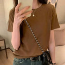 Korean Embroidered Tee for Everyday Wear