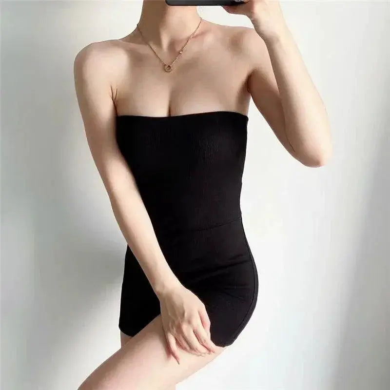 Flat Cotton Bandeau Shorts Summer Fashion Essentials