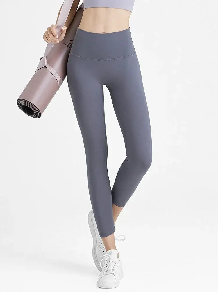Technology Skinny Running Quick Dry Yoga Pants For Fitness