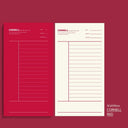 Iplaybox Minimalist Pockets Notebook for Students and Office