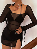 Night Club Mesh Dress: Seductive Fashion Statement for Women