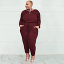 Fall Fashionista Plus Size Romper Jumpsuit Stylish Versatile