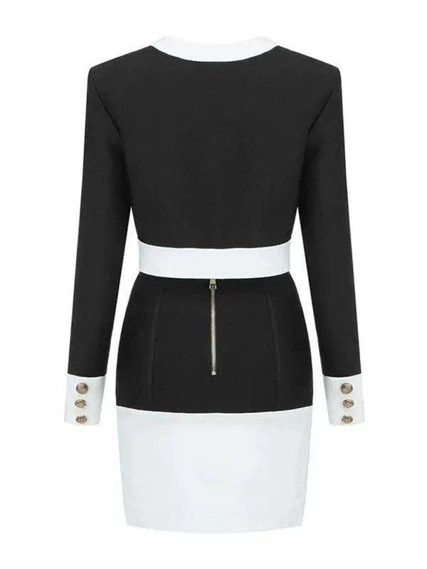Bandage Long Sleeve Ensemble Elevate Your Style Effortlessly