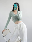 French Sexy Knitwear Chic Street Style Apparel for Fall