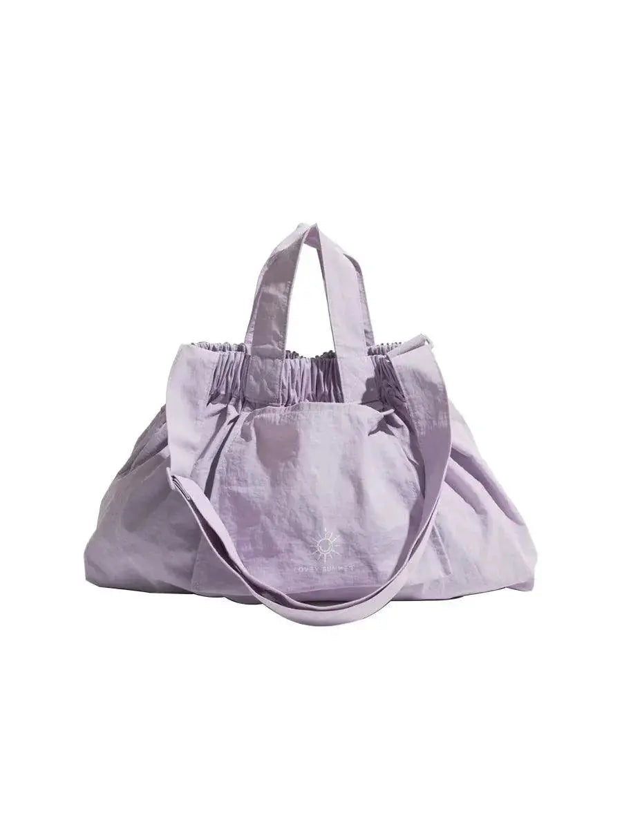 Foldable Orange Crossbody Bag Stylish Compact Accessory
