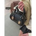 Retro South Korea Shell Bag Stylish PU Crossbody Essential