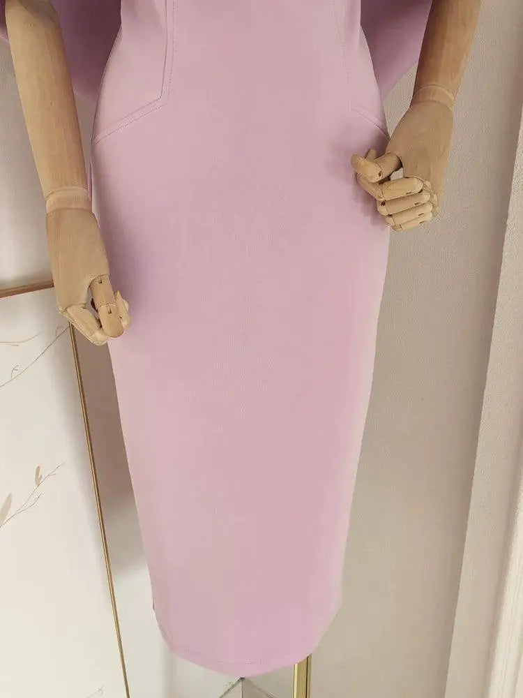 Retro Wind Off The Shoulder Dress Elegant Spring Fashion