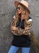 Special Offer Big Sale Fashion Leopard Print Sweatshirt