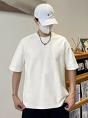 316G Minimalist Elbow-Sleeved Men's T-shirt for Comfort