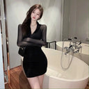 Slim-Fit Dress For Office And Brunch