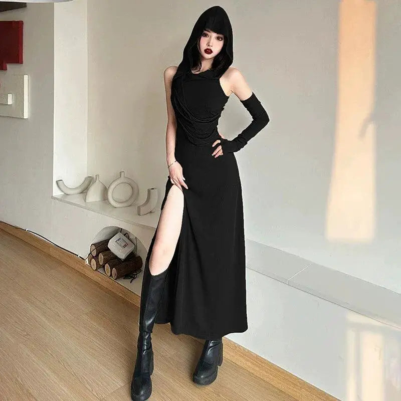 Dark Seduction Flirty High Waisted Skirt for Summer Nights