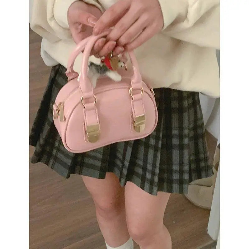 Retro South Korea Shell Bag PU Crossbody Essential