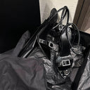 Glam Diamond Buckle High Heels for Summer Style Elevation