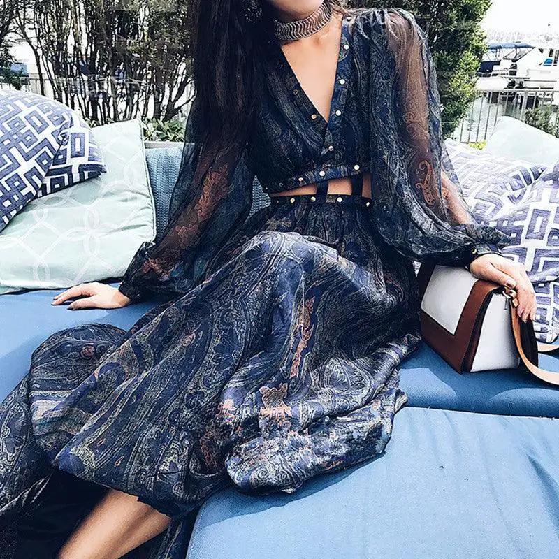 Bohemian Beach Skirt Stylish Seaside Vacation Wear