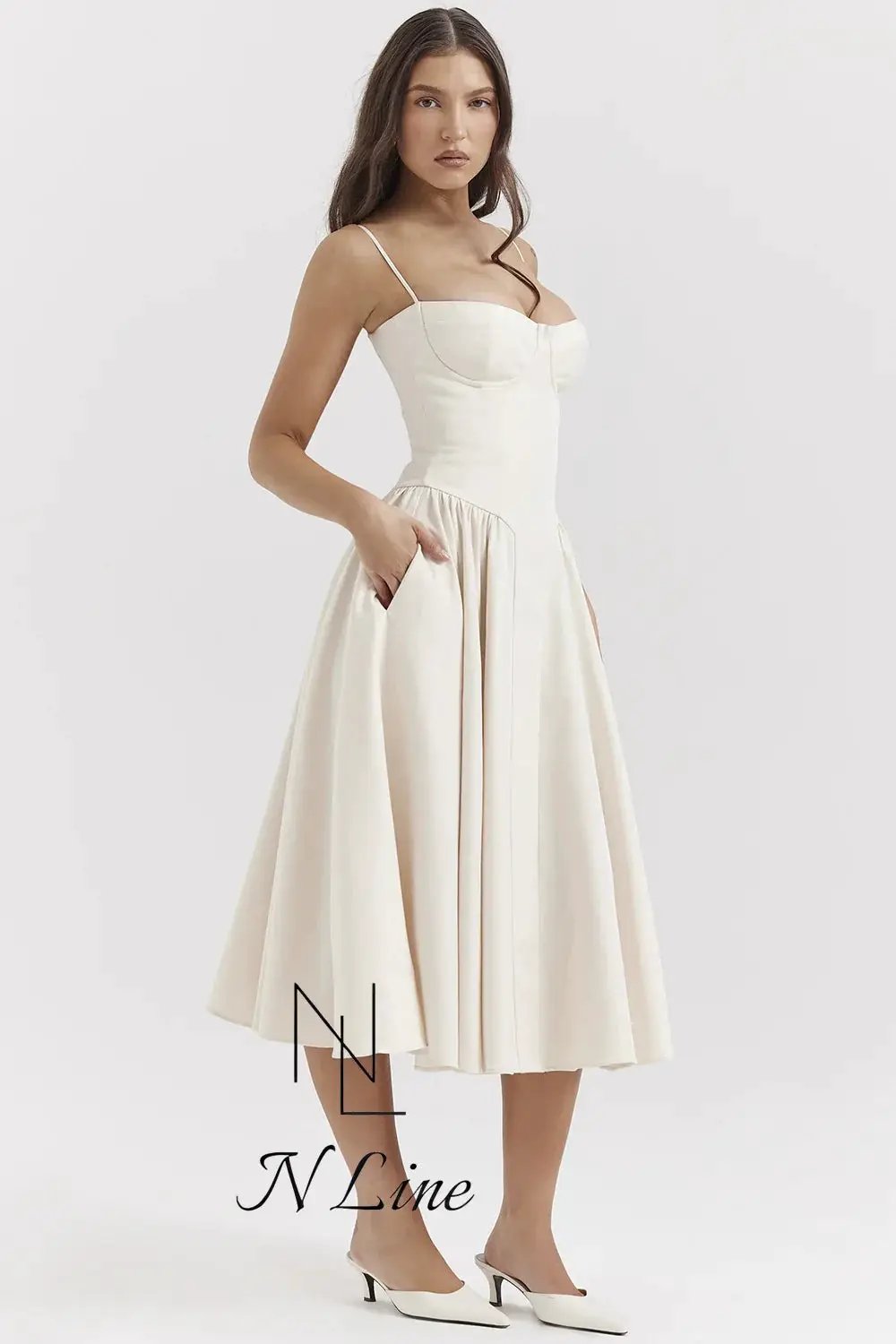 House of CB Sundress Fishbone Fit Women — product view 11