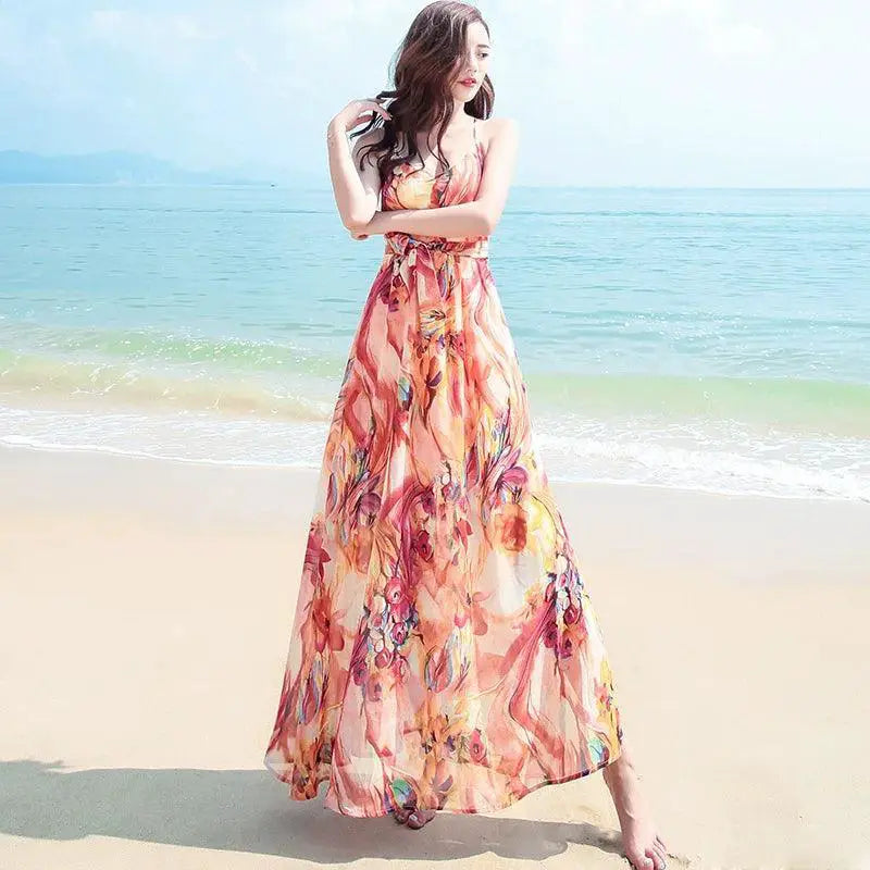 Bohemian Travel Dress With Charm And Sophistication