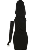 Dark Seduction Flirty High-Waisted Skirt for Summer Nights