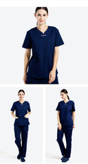 Annuo Elastic Dental Women's Clothing Surgical Gown for Comfort