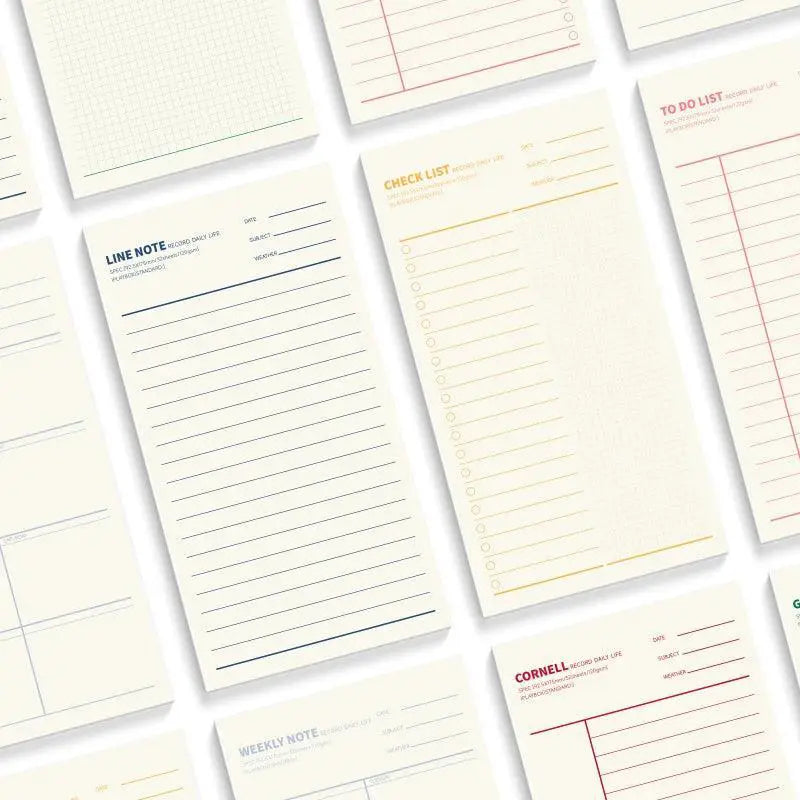 Iplaybox Minimalist Pockets Notebook For Students And Office