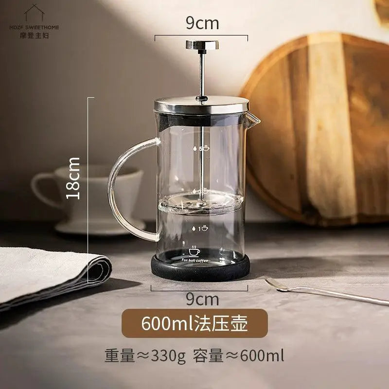 Modern Housewife Hand Made French Press Coffee Maker