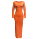 Elegant Bodycon Maxi Dress for Stylish Women Apparel