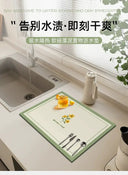 Dish Drying Pad for Home Cooks Quick Dry