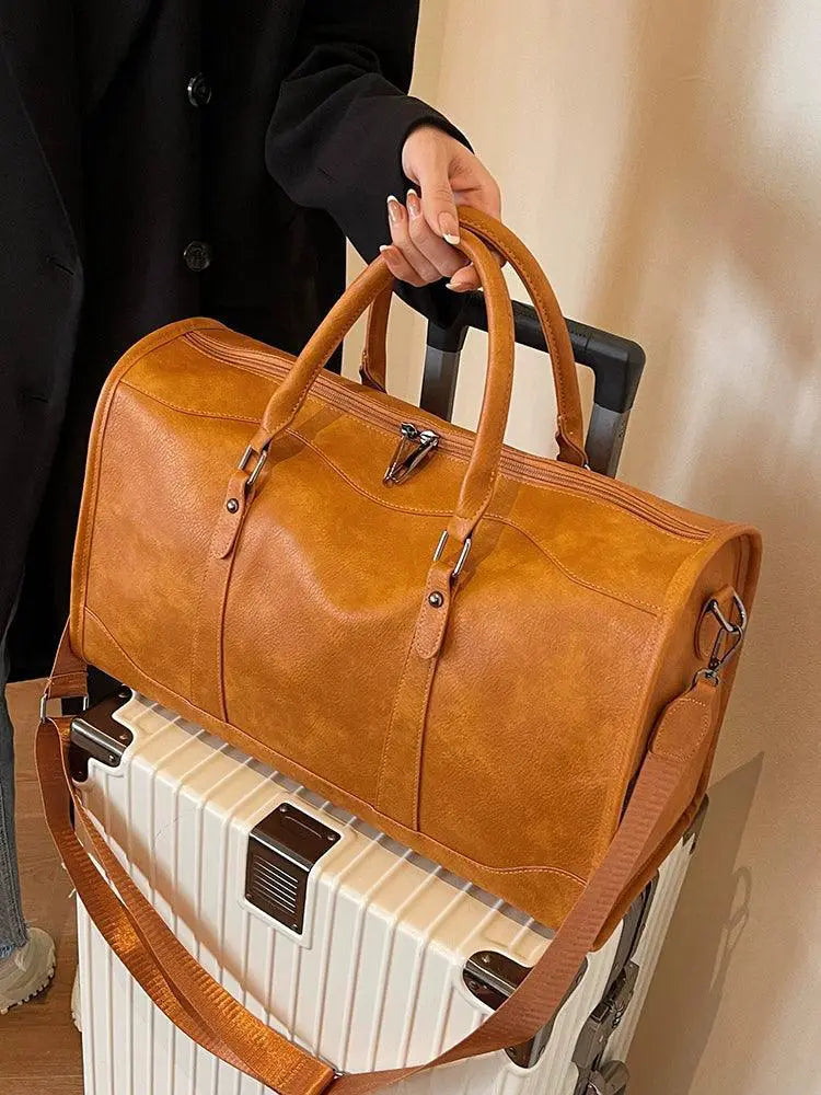 Retro Crossbody Bag for Travel and Business Women Texture